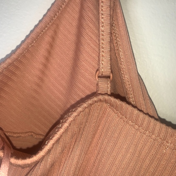 Mini (Nude/salmon) Dress - Picture 3 of 5